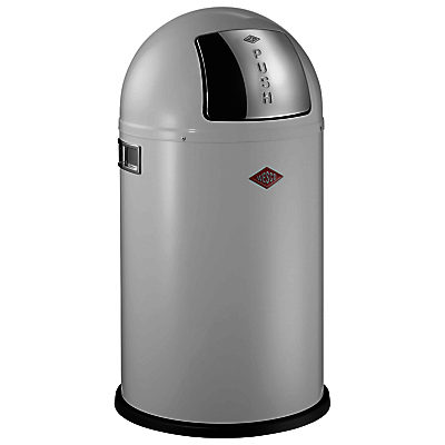 Wesco Pushboy Junior Bin, 22L White
